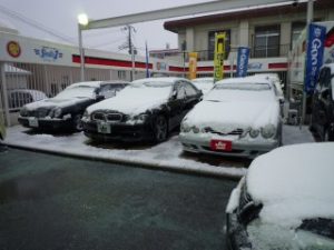 中古車　雪　スノー　SNOW